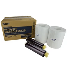 DNP 4X6 Dye Sub Media for DS620A Printer, Paper & Ribbon Total of 800 Prints SH1
