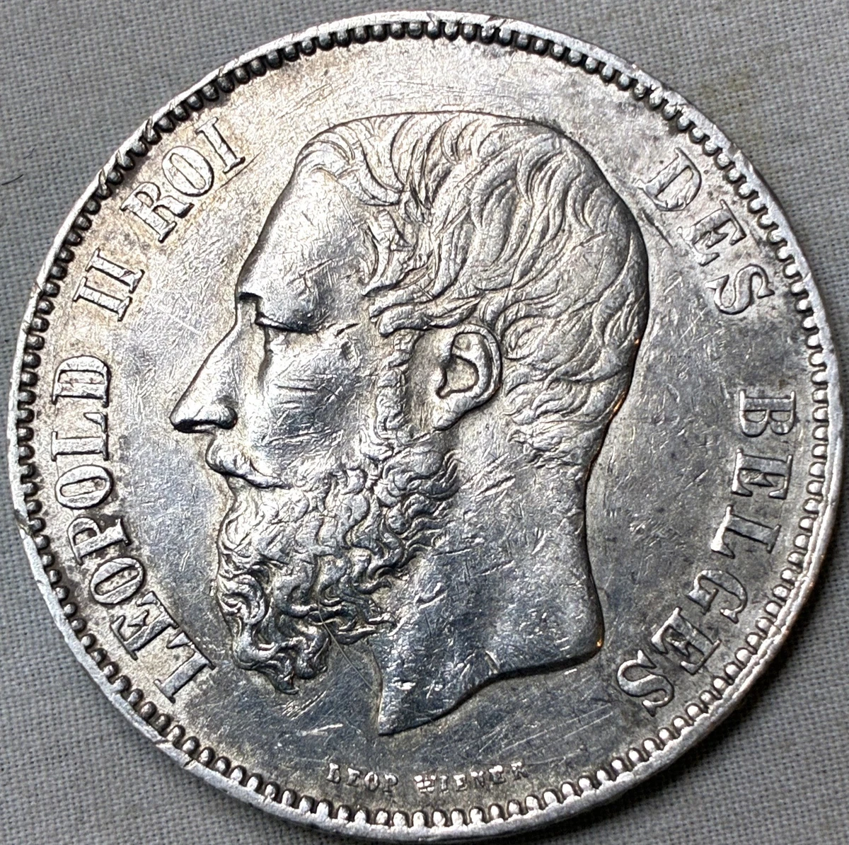 1873 Year Belgian Coins for sale | eBay
