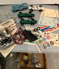 Strombecker Lot - Ferrari Testarossa Maserati Formula One Indy + Parts Decals