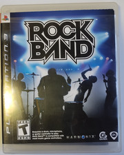 Rock Band Sony PlayStation 3 2010 Game with Manual and Clean Disc / GAME ONLY