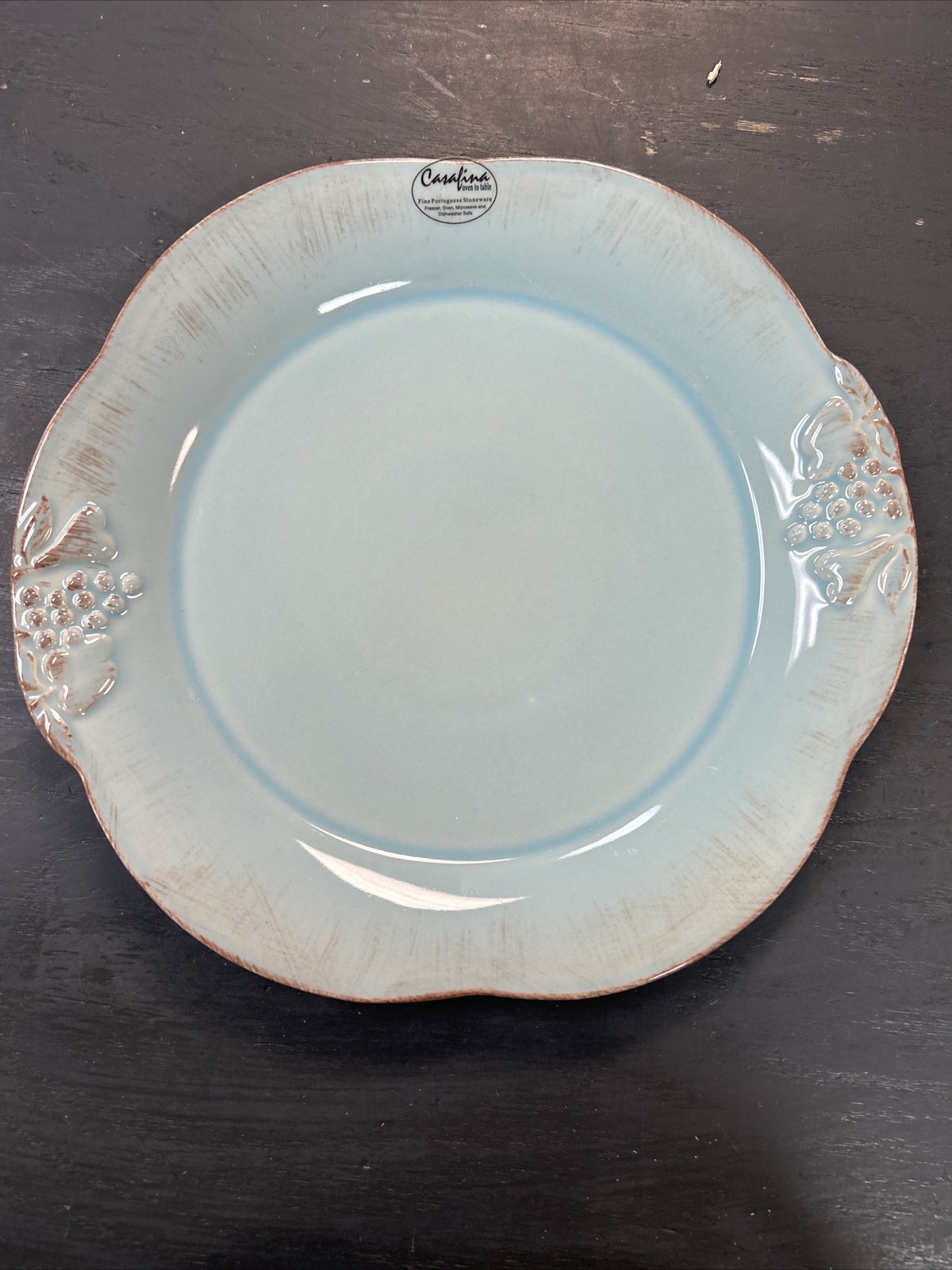 Casafina Madeira Harvest Robins Egg Blue Dinner Plate eBay