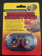 Zoo Med Economy Dual Analog Terrarium Thermometer/Humidity Gauge
