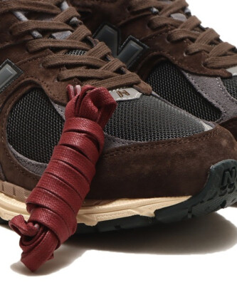 New Balance 2002R Black Fig Suede Mesh Sneakers M2002RLY Mens 12 Charcoal Brown New Balance 2002R Black Fig M2002RHD | Dead Stock main image 3