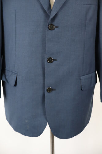 Ermenegildo Zegna Veste Homme Taille 52 Veste Man Made en Italie Casual Vintage - Photo 3 sur 8