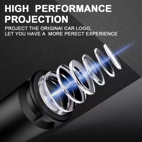 2-4Pc Car Door Projector Laser Led Lights Courtesy Puddle Shadow Lamps For B-M-W - Picture 9 of 27