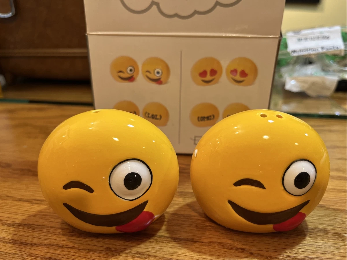 Su statico malsano pepper shaker emoji palma carta secchio