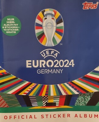 TOPPS EM STICKER FUSSBALL EURO 2024 - Beliebige Anzahl aussuchen