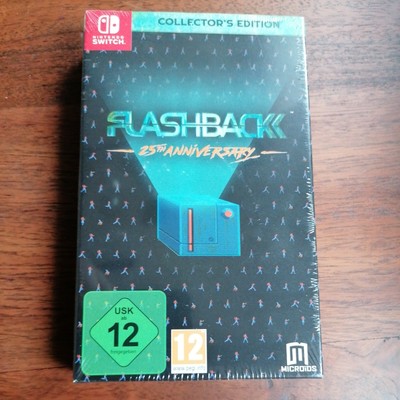 Flashback 25th Anniversary (Nintendo Switch, 2018) sealed