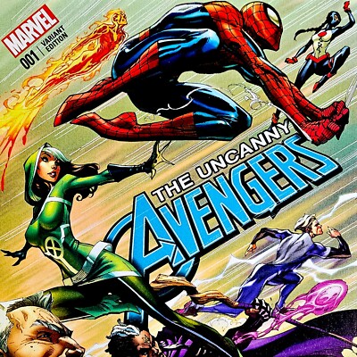 Uncanny Avengers #7 plus All New Different Avengers Mexico | J. Scott Campbell
