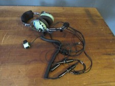 Vintage DAVID CLARK Aviation Military Headset - PARTS