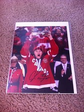Curtis Lazar Autographed 8x10 Photo Ottawa Senators CANADA Edmonton Oil Kings