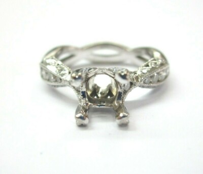 Tacori Diamant Montagering 18Kt Weißgold 0,39Ct (5mm-6mm)