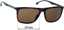 SFx Replacement Sunglass Lenses fits Carrera 8032/S - 57mm Wide