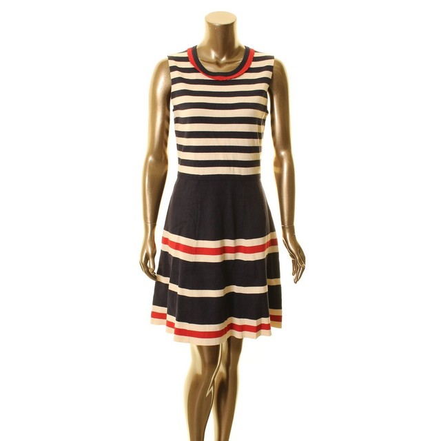 anne klein fit and flare dress