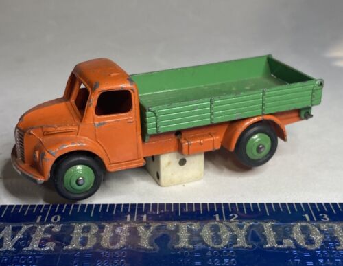 Dinky Toys 414 Dodge Rear Tipping Wagon Princeton Orange Green Vintage Original