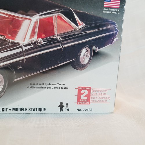 Lindberg 1964 Belvedere Plymouth Modellbausatz #72183 neu versiegelt Maßstab 1:25 - Bild 5 von 14