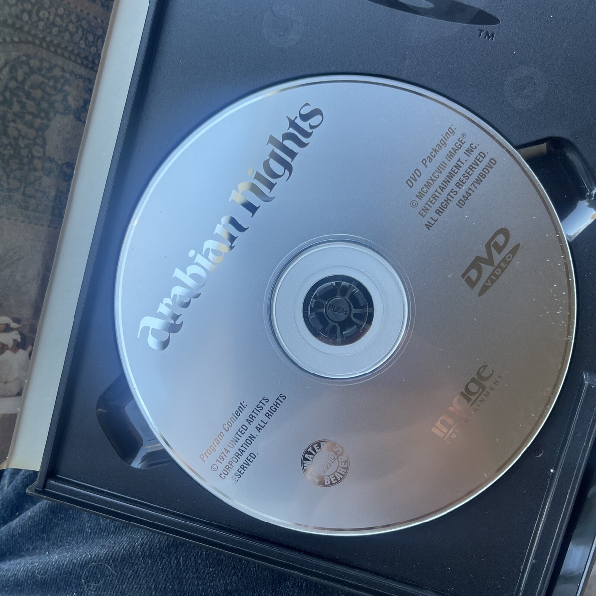 ARABIAN NIGHTS PASOLINI DVD R1 SNAPCASE VERSION - Rare Cult