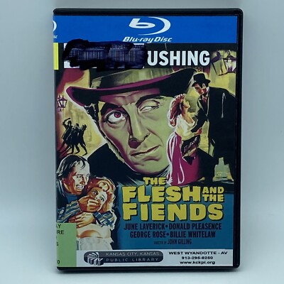 The Flesh and the Fiends Blu-ray 1960 Crime Drama Peter Cushing Mania EX-LIBRARY