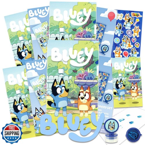 Bluey Party Favor Set - Konvolut Bluey 8 Bluey Activity Packs mit Spielen und