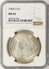 1904-O $1 Morgan Dollar NGC MS65