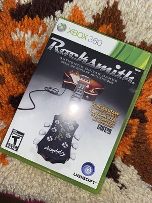 Rocksmith (Microsoft Xbox 360) No Cable - FAST SHIPPING 