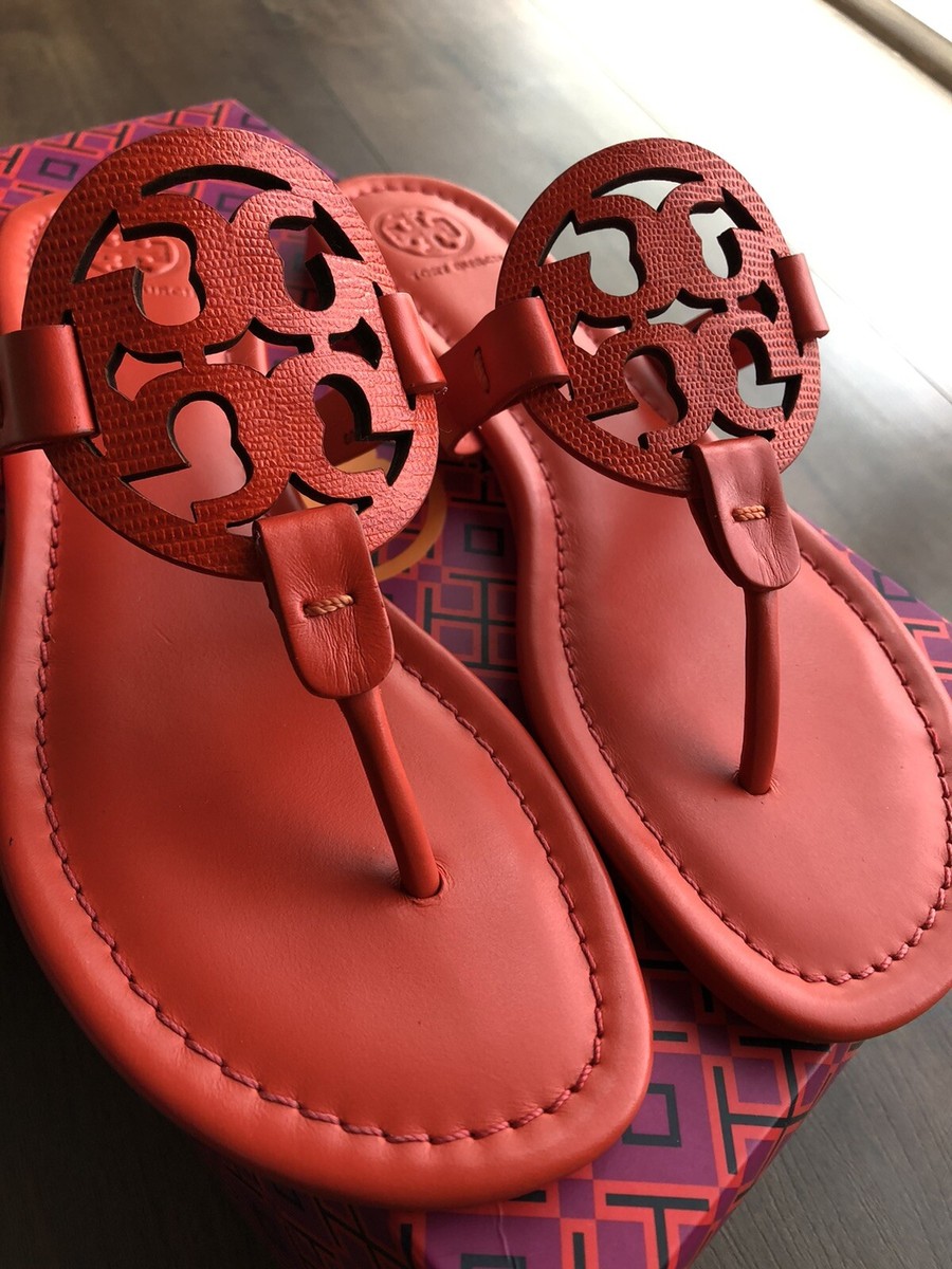 ON SALE New Tory Burch Miller Size 7.5 Bright Pomander Leather
