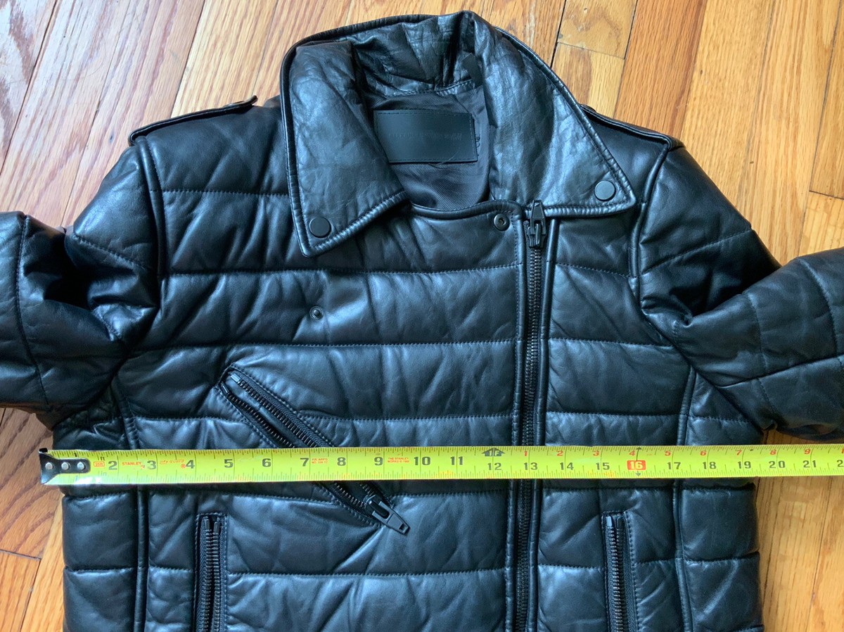 Giacca Moto In Pelle Alexander Wang Per H&M – Taglia 12, Nera, Con Etichette - 2