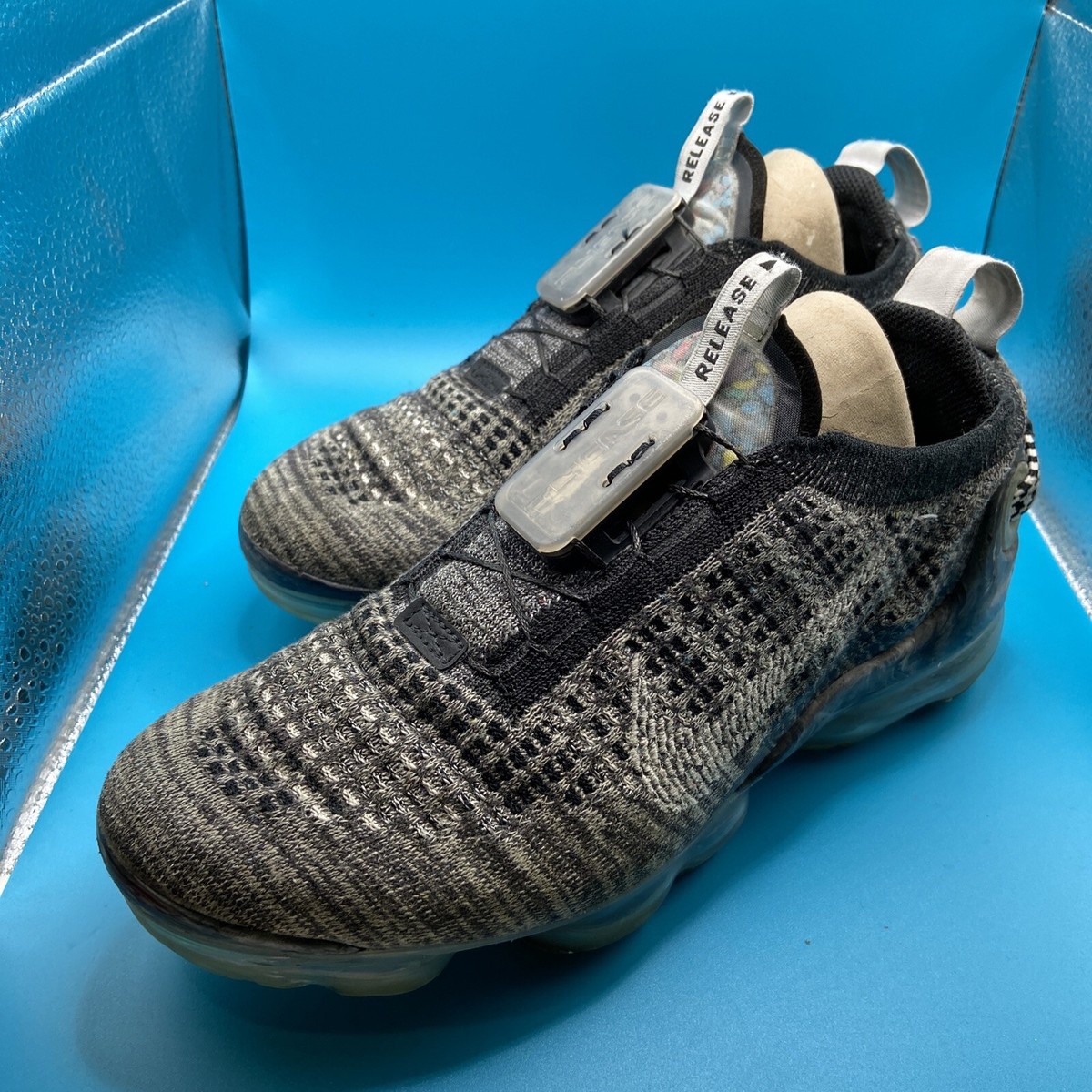 Nike Air Vapormax 2020 Flyknit GS Oreo Cookies Cream Grey CJ4069-004 5Y  W