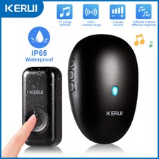 Waterproof Wireless Doorbell Adjustable Volum...