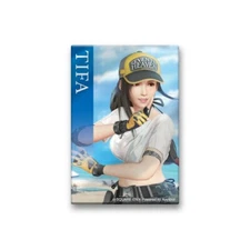 FINAL FANTASY 7 VII EVER CRISIS Online Kuji Tifa Lockhart Square Button Badge