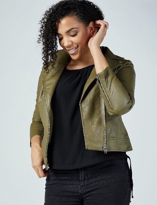 qvc centigrade biker jacket
