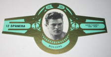 GENE TUNNEY 1979 Spanera Belgian Cigar Band BOXING RARE GOLD/GREEN Type