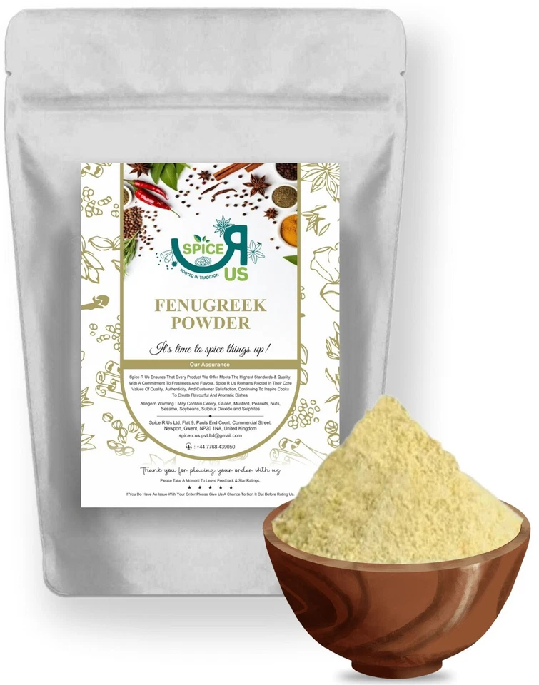 Fenugreek Ground Powder Methi A Grade Premium Quality By Spice R Us