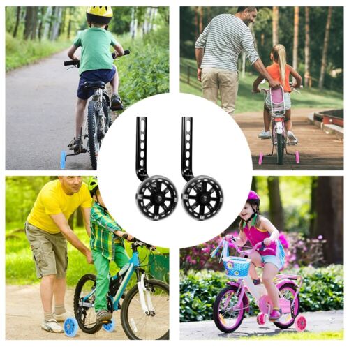 2x Universal Stützräder Sicherheitsstützräder für Kinderfahrrad Hilfsrad 12-20" - Bild 12 von 15