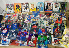 54pc NHL Hockey Cards Lot Vintage to Modern 1960s-2000s Tim Hortons + Misc GUC