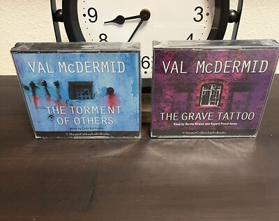 Val McDermid Audiobooks Lot ~ The Torment of Others, The Grave Tattoo ~ New
