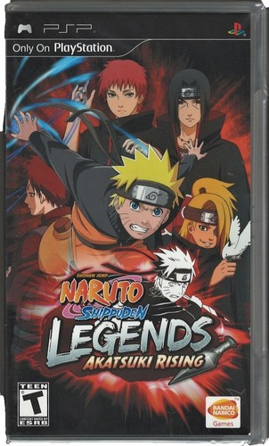 Naruto Shippuden: Legends: Akatsuki Rising - Playstation Portable