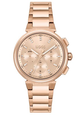 HUGO BOSS ONE 38mm QUARTZ WATCH WOMEN WRISTWATCH HB1502678  display picture 3