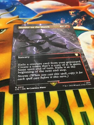 C5183 MAGIC MTG COMMANDER LORD RINGS LOTR MORDOR ON THE MARCH