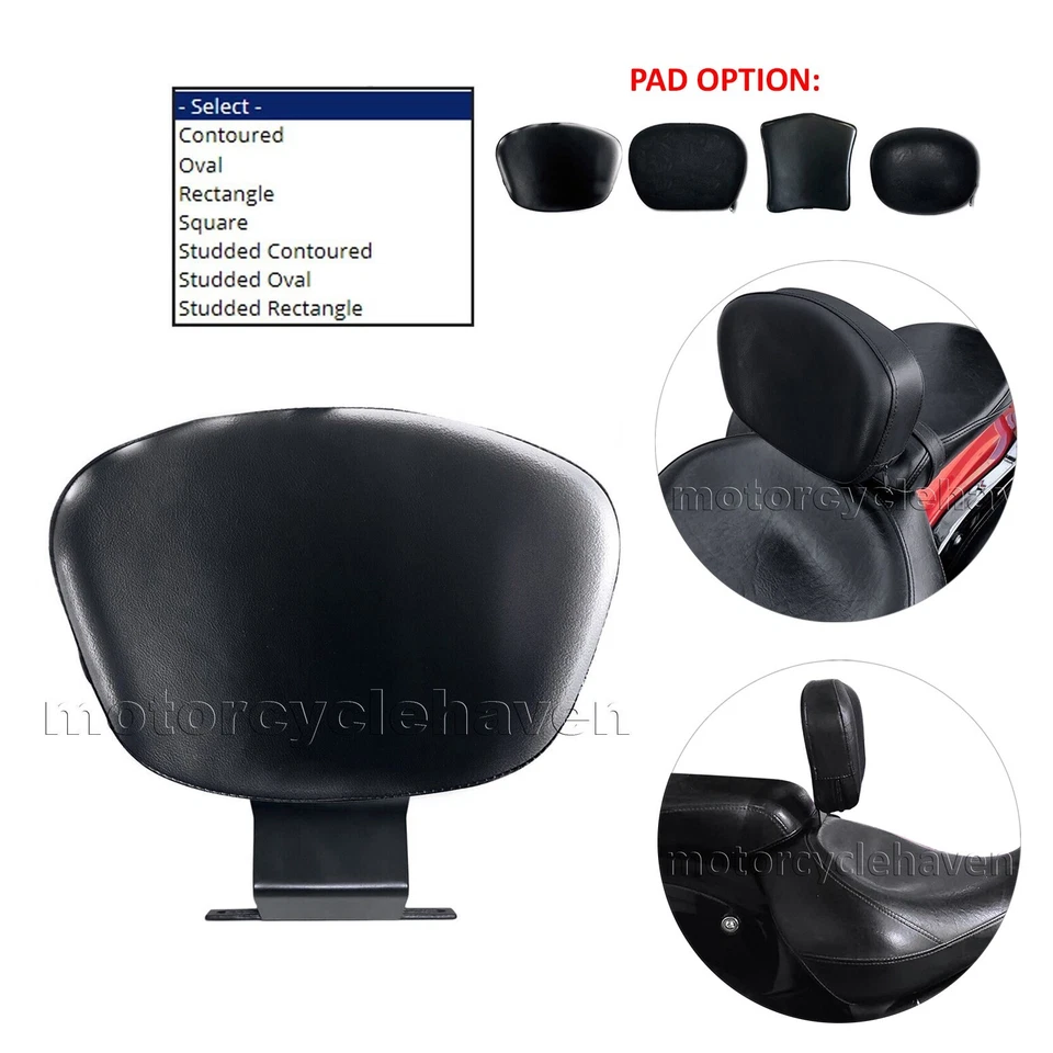 Yamaha V-Star V Star 950 Driver Back Rest Backrest Pad (Factory-Defect) - Изображение 2 из 4