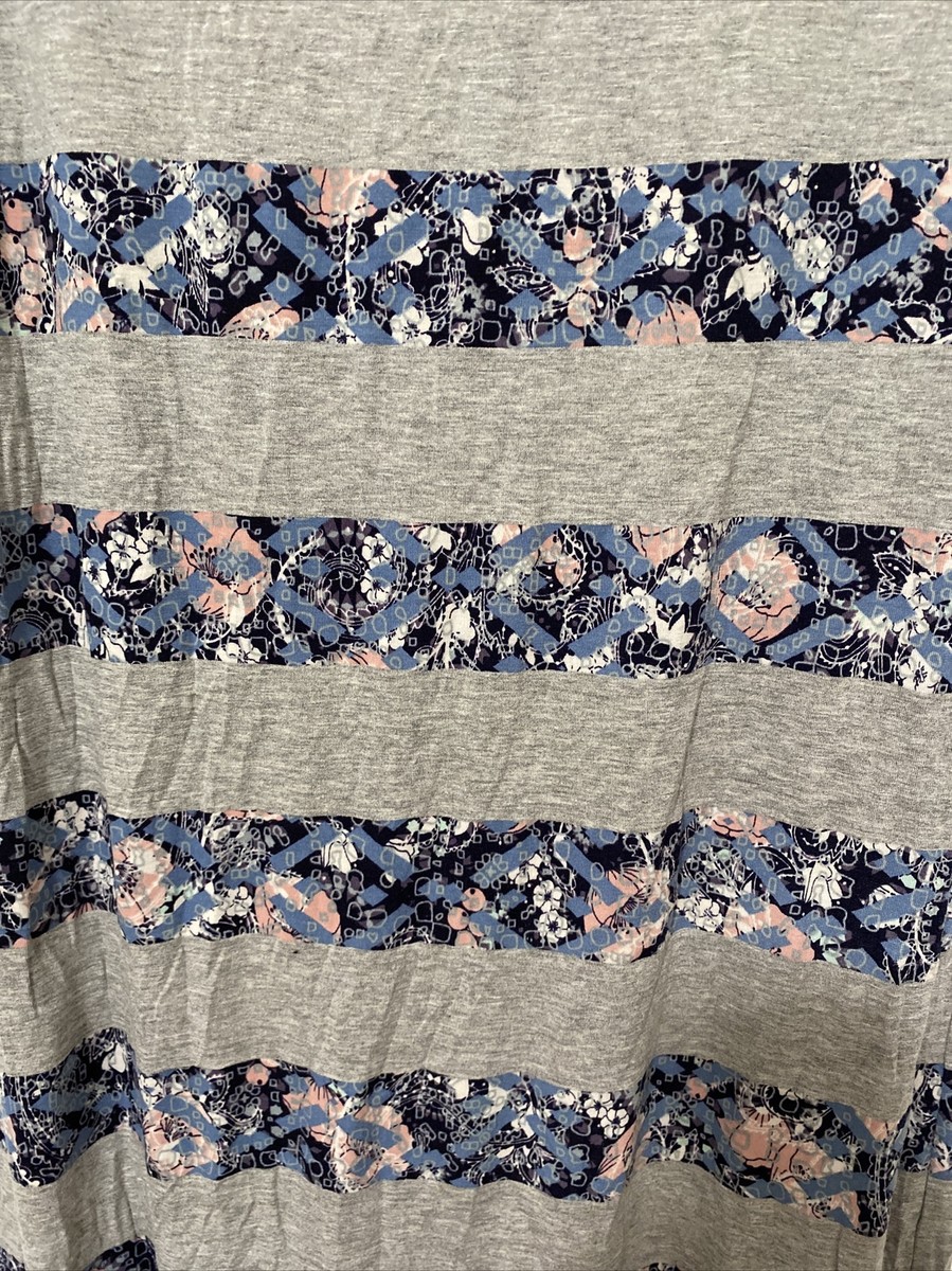 Robe LuLaRoe neuve avec étiquette Julia XS ajustée gris uni avec