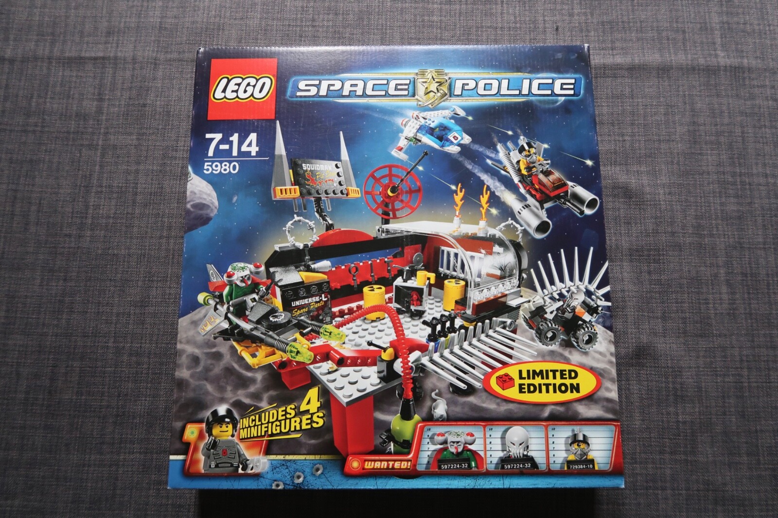 LEGO 5980 Space Police Squidman Pitstop boîte neuve scellée pour collectionneur