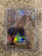 2018 Marvel Masterpieces SPIDER-MAN TIER 4 GOLD SIG EPACK ACHIEVEMENT CARD RFB10