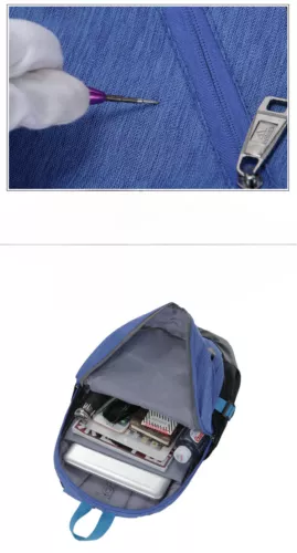 Adidas Backpack Unisex Large Capacity Rucksack - Lightweight Multi-Functional - Picture 11 of 17