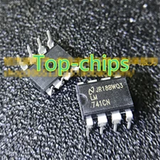 10 PCS LM741CN DIP-8 LM741 LM 741CN Operational Amplifier new