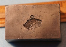 1960 ROYAL TYPEWRITER Charm STEEL STAMPING DIE Robbins RBX472 thumbnail