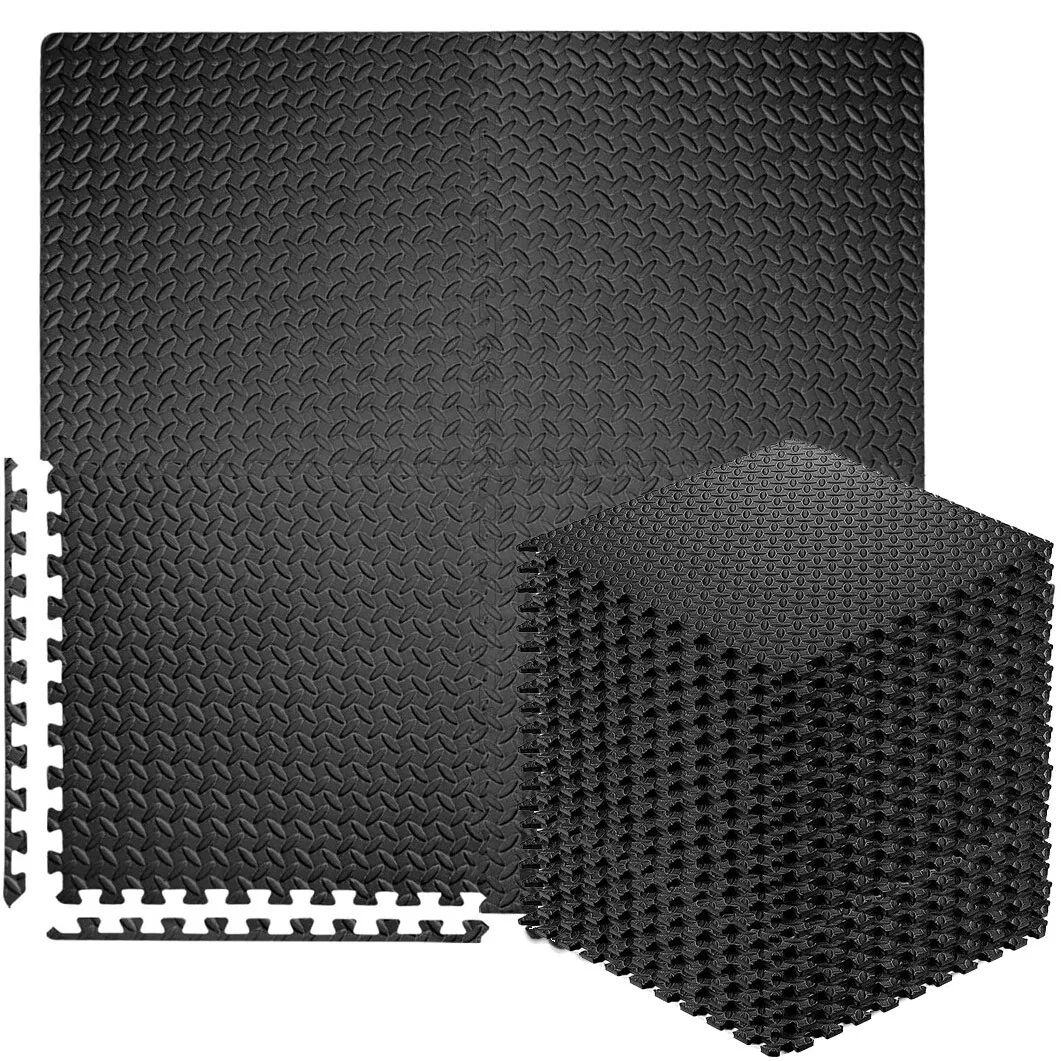 Flooring puzzle mat