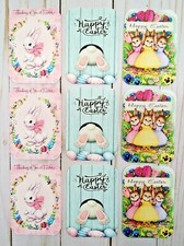 9 Easter Handmade Pocket letter Cards Scrapbooks Crafts Junk Journals Parties
