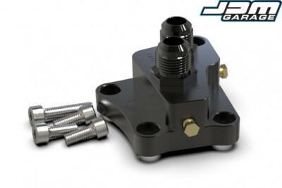 Superforma Ölblech Block Adapter für Nissan Skyline R32 R33 R34 GTR GTST GTT
