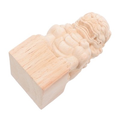 Geschnitzter Treppenornament Wächterlöwenskulptur Mikro-Landschaftsornament